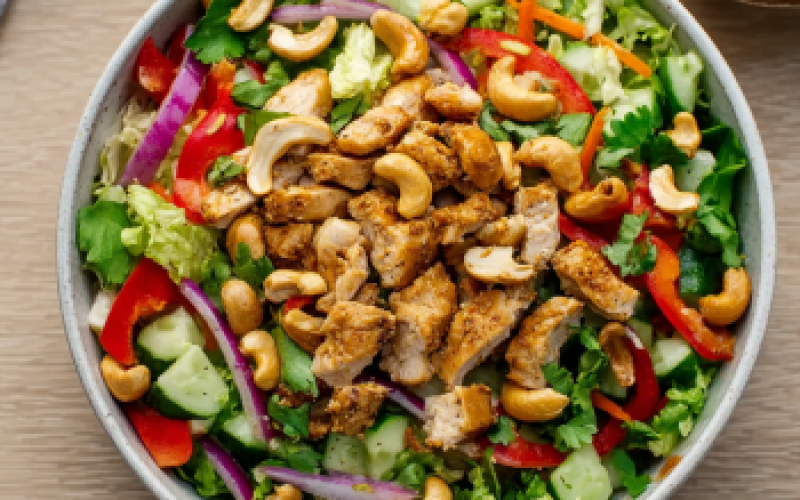 Chicken Cashew Crunch Salad
