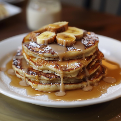 Cinnamon Roll Pancakes