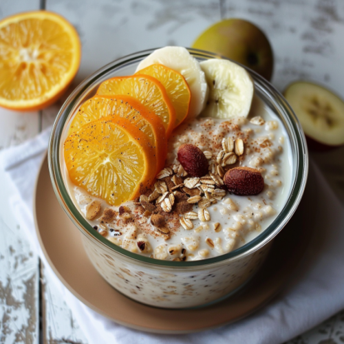 Citrus-Spiced Overnight Oats