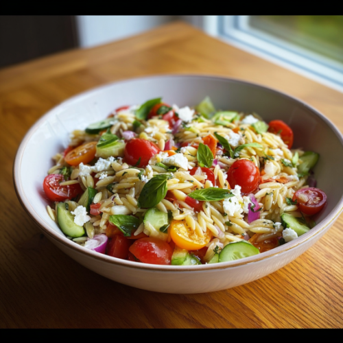 Cold Panzanella or Orzo Pasta Salad