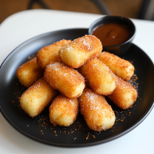 Crispy Air Fryer Churro Bites