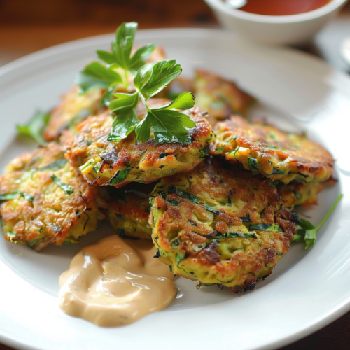 Crispy Zucchini Fritters Recipe