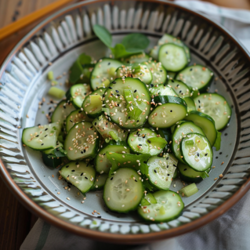 Easy Asian Cucumber Salad