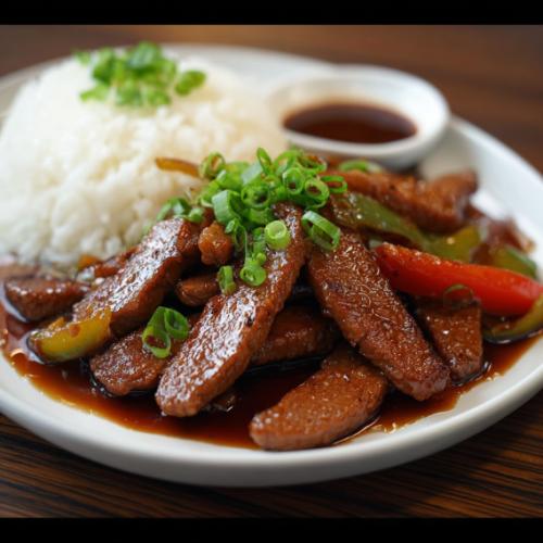 Easy Chinese Pepper Steak Recipe