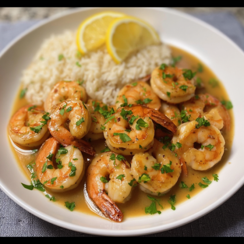 Easy Creamy Garlic Shrimp