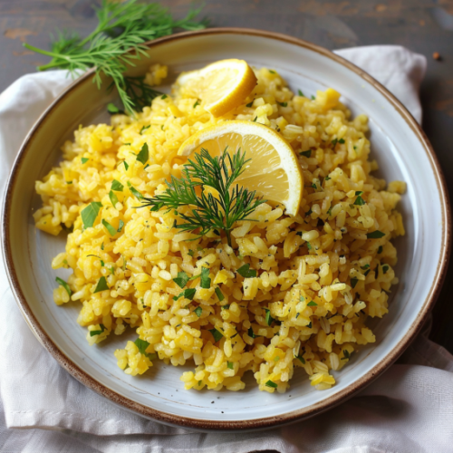 Greek Lemon Rice