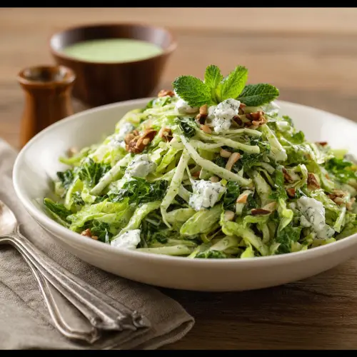 Green Goddess Cabbage Salad