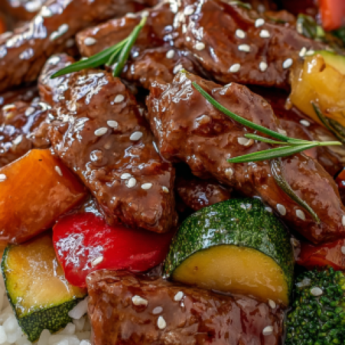 30-Minute Beef Stir Fry with Vegetables – Quick, Flavorful, and Perfect for Busy Nights!
