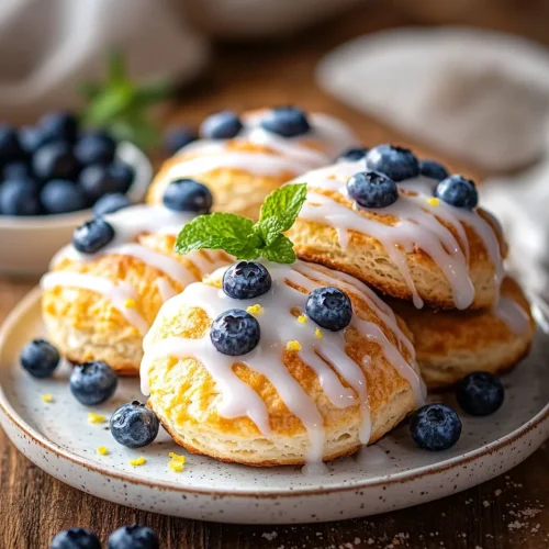 Blueberry Buttermilk Biscuits