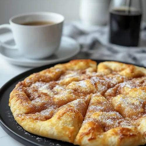 Cinnamon Sugar Pizza