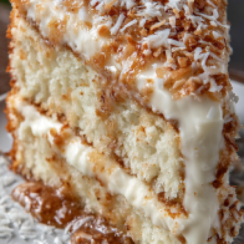 White German Chocolate Cake
