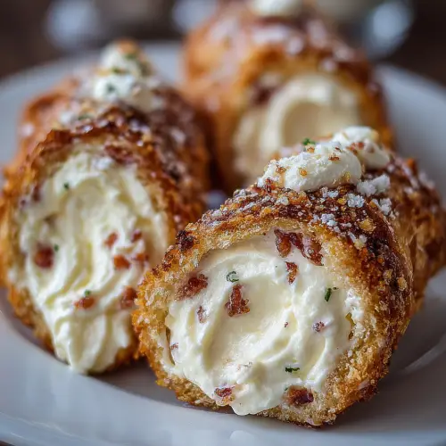 Italian Cream Stuffed Cannoncini