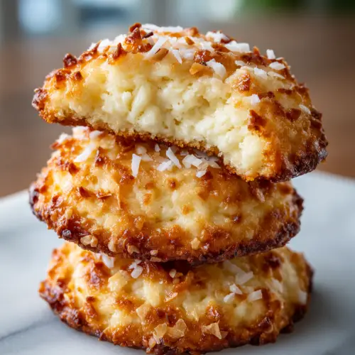 Lemon Coconut Cheesecake Cookies