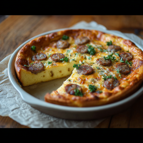 Pancake Sausage Casserole
