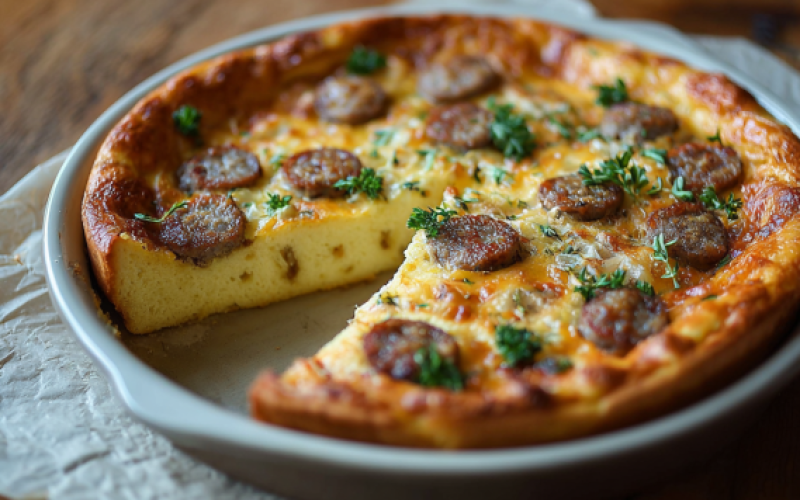 Pancake Sausage Casserole