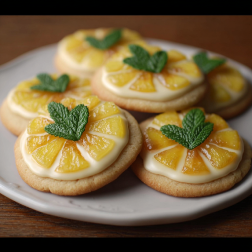 Pineapple Upside Sugar Cookies