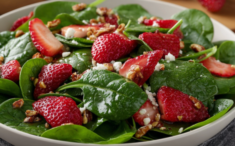 Strawberry Spinach Salad Recipe