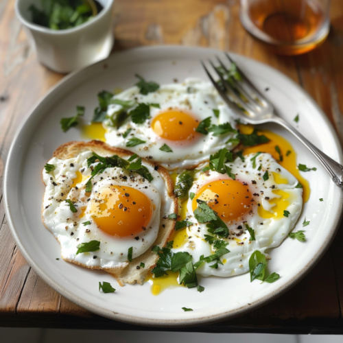 Turkish Eggs with Greek Yogurt